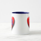 Das Liebe-Amerika-Herz Tasse (Zentrum)