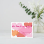 Das Liebe-Gutscheinheft Rabattkarte (Stehend Vorderseite)