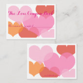 Das Liebe-Gutscheinheft Rabattkarte (Vorne/Hinten)