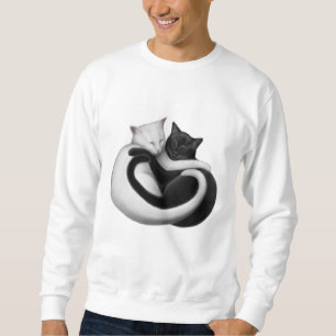 Das Liebe-Katzen-Sweatshirt Sweatshirt