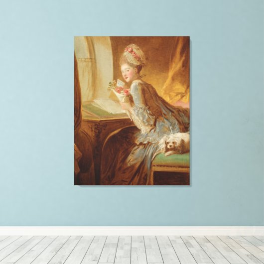 Das Liebe Leinwanddruck (Insitu (Holzboden))