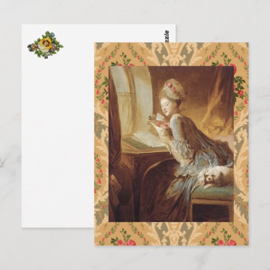 Das Liebe Postkarte (Vorne/Hinten)