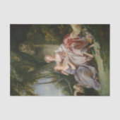 Das Liebe-Schreiben von Francois Boucher Seidenpapier (Vorderseite)