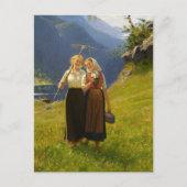 Das Liebe-Schreiben von Hans Dahl Postkarte (Vorderseite)