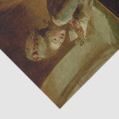 Das Liebe-Schreiben von Jean Honore Fragonard Seidenpapier (Ausschnitt)