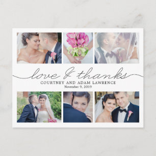 Das liebenswürdige Schreiben danke Postkarten