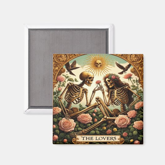 Das Liebesmagnet Magnet (Vorderseite/Rückseite)