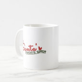 Das Lieblingsprojekt des Weihnachtsmanns für den S Kaffeetasse (Vorderseite Links)