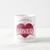 Das liebste Großma der Welt Kaffeetasse (Mittel)