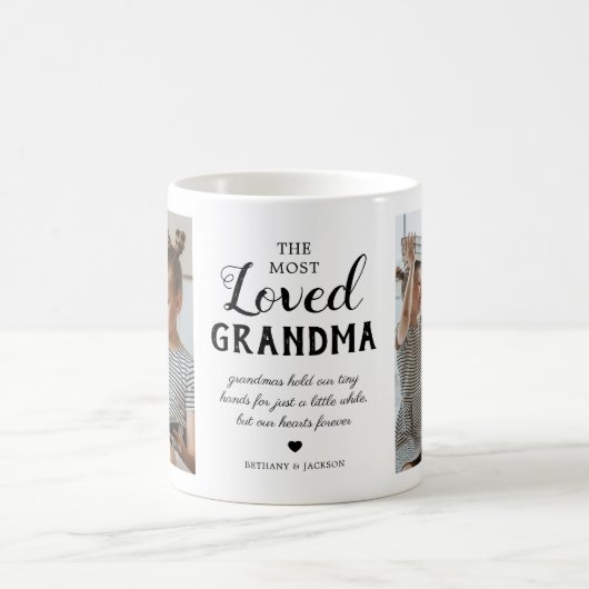 Das liebste Oma-Foto Kaffeetasse (Mittel)