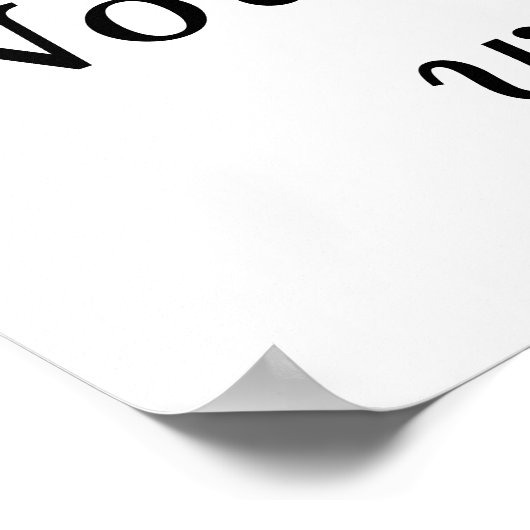 Das Lied Alphabet Poster (Ecke)