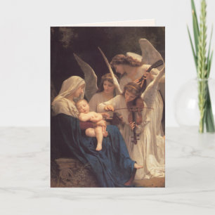 Das Lied der Angels Weihnachtskarte Feiertagskarte