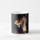 Das Lied der Engel, Bouguereau Kaffeetasse (Mittel)