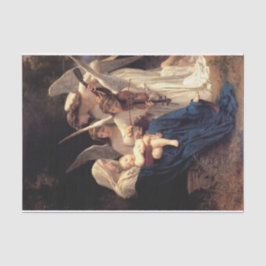 Das Lied der Engel, Bouguereau Seidenpapier