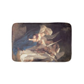 Das Lied der Engel (Vintage Kunst) Badematte (Vorderseite)