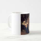 Das Lied der Engel (Vintage Kunst) Kaffeetasse (Vorderseite Links)