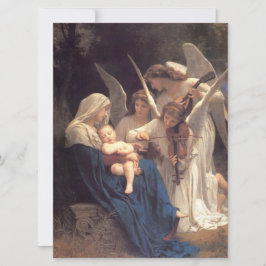 Das Lied der Engel (Vintage Kunst) Karte