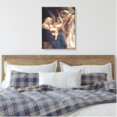 Das Lied der Engel (Vintage Kunst) Leinwanddruck (Insitu (Schlafzimmer))