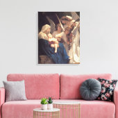 Das Lied der Engel (Vintage Kunst) Leinwanddruck (Insitu (Wohnzimmer))