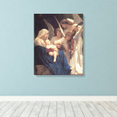Das Lied der Engel (Vintage Kunst) Leinwanddruck (Insitu (Holzboden))