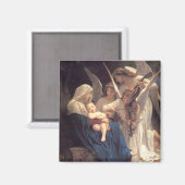 Das Lied der Engel (Vintage Kunst) Magnet (Vorderseite/Rückseite)