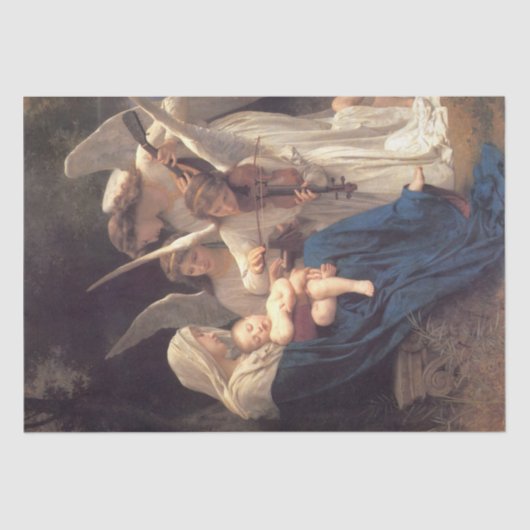 Das Lied der Engel (Vintage Kunst) Seidenpapier (Vorderseite)