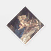 Das Lied der Engel (Vintage Kunst) Serviette (Ecke)