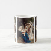 Das Lied der Engel von William Bouguereau Kaffeetasse (Mittel)
