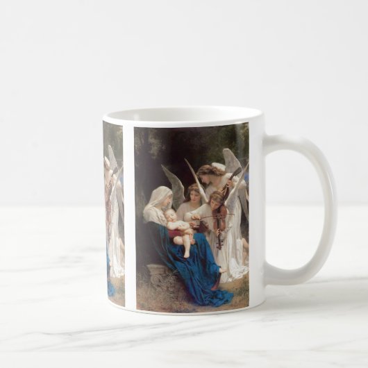 Das Lied der Engel von William Bouguereau Kaffeetasse (Rechts)