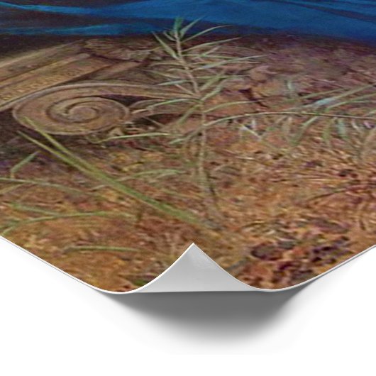 Das Lied der Engel Weihnachten Poster (Ecke)