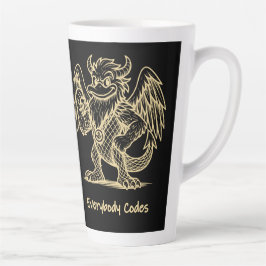 Das Lied der Enten und Drachen Latte-Tasse Milchtasse