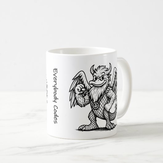 Das Lied der Enten und Drachen-Tasse Kaffeetasse (VorderseiteRechts)