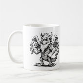 Das Lied der Enten und Drachen-Tasse Kaffeetasse (Links)