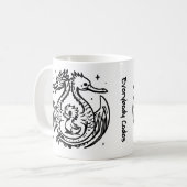 Das Lied der Enten und Drachen-Tasse Kaffeetasse (Vorderseite Links)