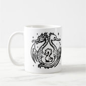 Das Lied der Enten und Drachen-Tasse Kaffeetasse (Links)