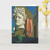 Das Lied der Liebe | Giorgio de Chirico | Karte (Gelbe Blume)
