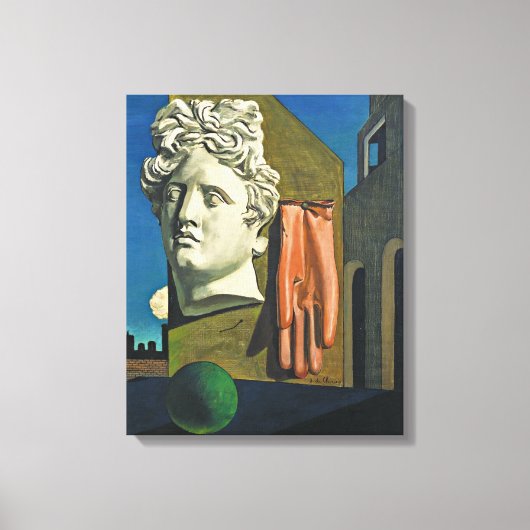 Das Lied der Liebe | Giorgio de Chirico | Leinwanddruck (Vorderseite)