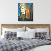 Das Lied der Liebe | Giorgio de Chirico | Leinwanddruck (Insitu (Schlafzimmer))