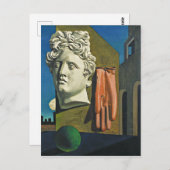 Das Lied der Liebe | Giorgio de Chirico | Postkarte (Vorne/Hinten)