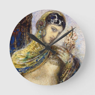 Das Lied der Lieder (Detail von 83718) Runde Wanduhr