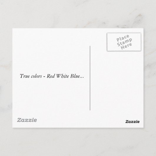 Das Lied der Meeresbuchten Postkarte (Rückseite)