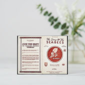 Das Lied der Meeresbuchten Postkarte (Stehend Vorderseite)