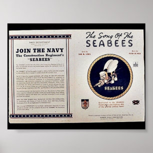 Das Lied der Seabees Poster
