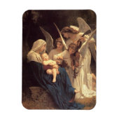 Das Lied des Angles Baby Jesus Weihnachten Magnet (Vertikal)