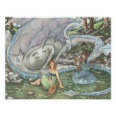 Das Lied des Drachen Fotodruck (Vorne)