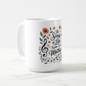 Das Lied des Lebens beginnt mit der Mutter Kaffeetasse (Vorderseite Links)
