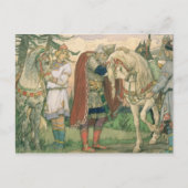 Das Lied des Prinzen Oleg , 1899 Postkarte (Vorderseite)