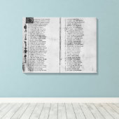 Das Lied von Roland Leinwanddruck (Insitu (Holzboden))