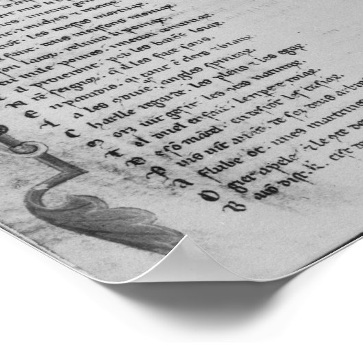 Das Lied von Roland Poster (Ecke)