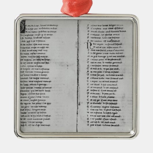 Das Lied von Roland Silbernes Ornament (Vorne)